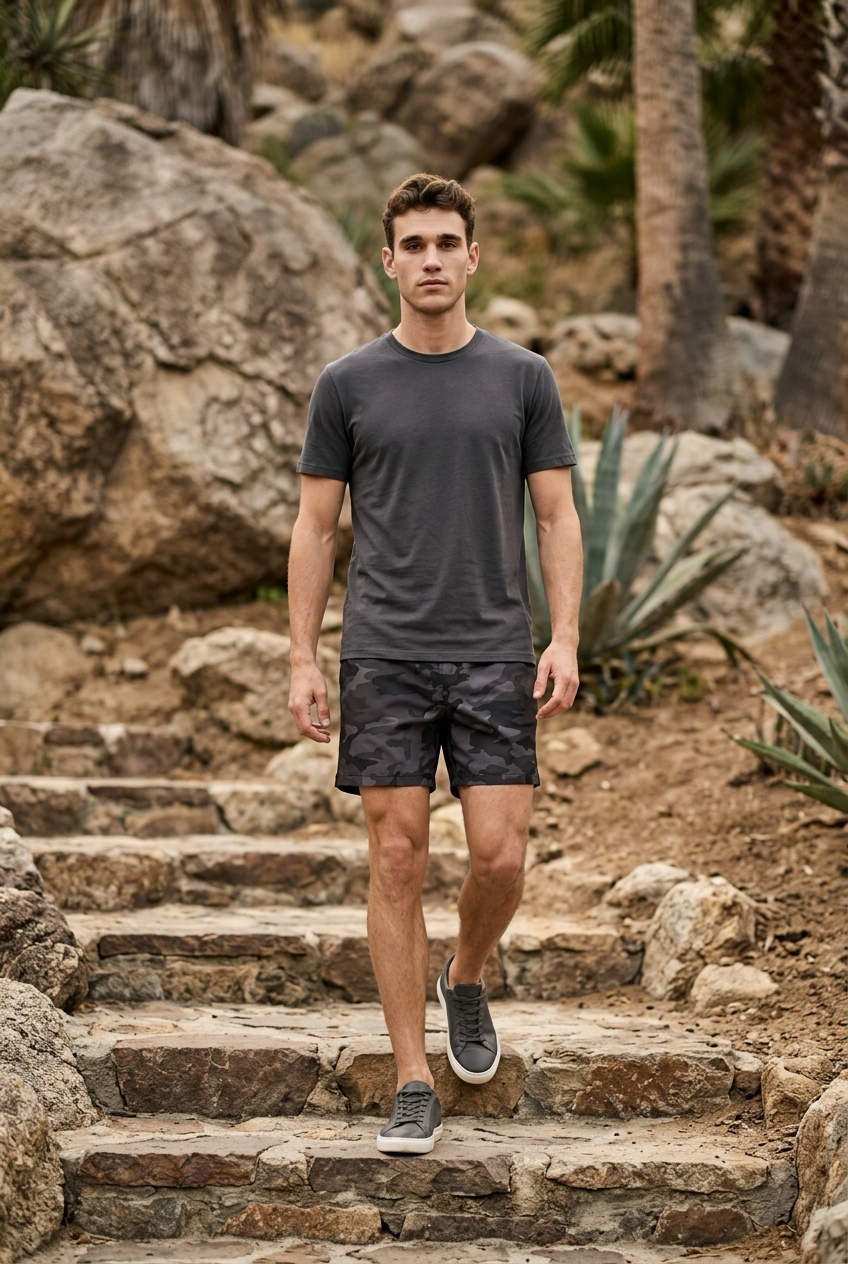 O&E Nash Shorts - Camo